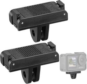 Pctc-ma-djia43 Pctc 2pcs Magnetic Adapter Mount Compatible For Dji Osmo Action 5 Pro 2 Packs