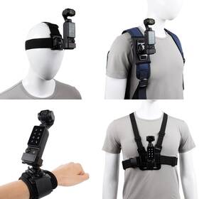 Pellking 709226429809 Accessories Kit For Dji Osmo Pocket 3 New Quick Release Head Black
