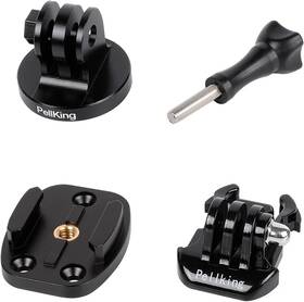 Pellking 709226438351 1/4 Tripod/monopod Adapter Mount Compatible With Gopro Hero 13 Black