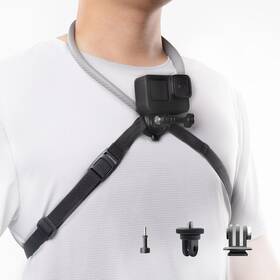 P-gm-389 Pgytech Caplock Pov Action Camera Neck Mount Quick Release And Black