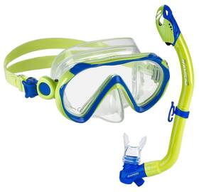 Phantom Aquatics 194773143788 Rapido Boutique Collection Sea Breeze Kids Combo - Anti-fog Jr Mask And Dry S