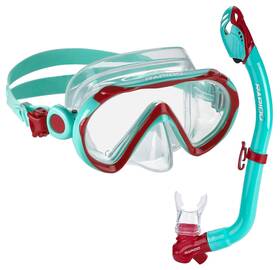 Phantom Aquatics 194773143795 Rapido Boutique Collection Sea Breeze Kids Combo - Anti-fog Jr Mask And Dry S
