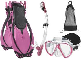 Phantom Aquatics 194773145645 Rapido Boutique Collection Tempered Glass Panoramic View Snorkel Dry Top Sn