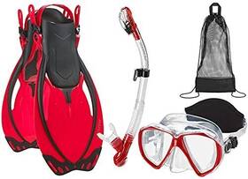 Phantom Aquatics 194773145720 Rapido Boutique Collection Tempered Glass Panoramic View Snorkel Dry Top Sn