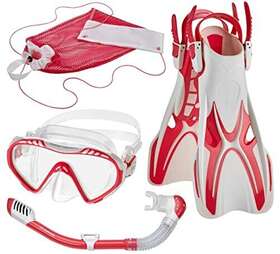 Phantom Aquatics 194773149711 Rapido Boutique Collection Sunshine Junior Mask Fin Snorkel