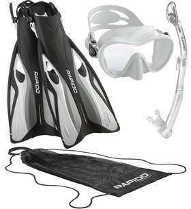 Phantom Aquatics 194773150618 Rapido Boutique Collection Italian Design Premium Tempered Glass Lens Anti-fo