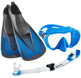 Phantom Aquatics 647732678390 Voda Full Foot Fin Snorkel Set Made In Italy