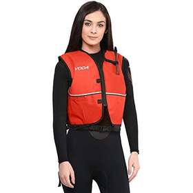 Phantom Aquatics 715875026634 Deluxe Snorkel Vest Orange