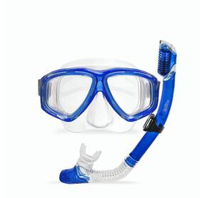 Prodive1 Prodive Snorkel Mask And Snorkeling Gear - Dry-top Set New In Box Blue
