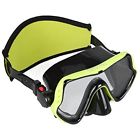 Qi200 Adult Snorkel Mask Diving Scuba Lens Tempered Glass 074528853202