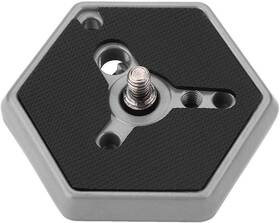 030-14 Qiilu 719855213489 Hexagonal Quick Release Plates 3049 1/4 Inch Screw For Rc0 3063 Photo
