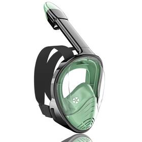 Qingsong 467216084097 Full Face Snorkel Mask For Adults Snorkeling Gear With Camera Mount 180 Deg