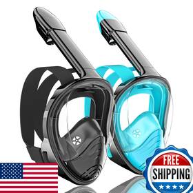 B0cyzvglyd Qingsong Full Face Snorkel Mask For Adults Snorkeling Gear With Camera Mount 1