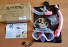 Qs002 Supertrip Scuba Diving Snorkeling Package Freediving Mask Snorkel Set Pink
