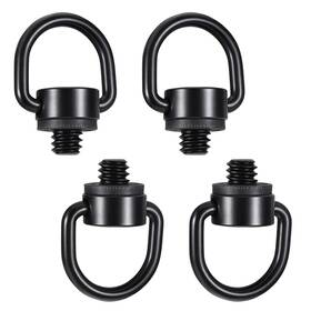 1goon33d Qulkws 721990 1 4pcs Stainless Steel D Ring Screw Camera Screws Hinged Black