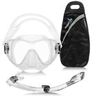 Rapido Boutique Collection Active Frameless Snorkel Mask Dry Set