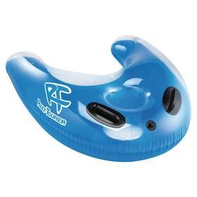 B01ma5dgnq Reef Tourer Inflatable Snorkel Float With Handles - Blue Viewing Bucket Ready