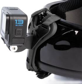 Csp-1003 Reflex Camera Motorcycle Helmet Chin Mount With Adjustable Straps For Black