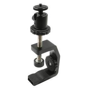 Dmc-te385 Reflex Camera Metal Desk C-clamp With Mini Ball 7.5 X 16.5 4.5 Cm Black