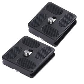 200-rgpu40 Regetek M Aluminum Pu-40 Quick Release Plate With 1/4 Inch Screw Universal Black