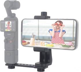 1222 Rigdance Phone Holder For Dji Osmo Pocket 3 Accessories 4.8-inch Black