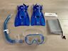 Rp0104bl Reef Tourer Reeftourer Adult Swimming Mask Snorkel Fin 685193152660