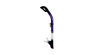 S560pl Tilos Dry Snorkel Purple 764335600259