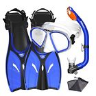 Scs0098-blue-sm Promate Spectrum Junior Snorkeling Combo Set With Kids Dive Mask