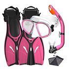 Scs0098-pk-sm Promate Junior Mask Fins Snorkel Set For Kids 818197021339