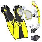 Scs0099yellowmlxl Promate Spectrum Snorkeling Fins 818197021360