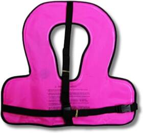 Scuba Choice 842893108643 Kids Snorkel Vest Purple Adjustable Swim Jacket For Up To100lb