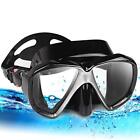 Scuba Diving Mask Tempered Glass Lens Swim Snorkeling Dive Panoramic View