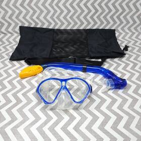 Sk236-mk252-db-601 Scubamax Kids Pro Dry Snorkel Mask Mesh Dive Bag Swimming Water Sports Goggles Ages 5-13