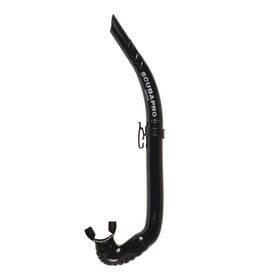 Scubapro 048336081610 Apnea Snorkel For Freediving Foldable J-tube Design With Removable Upper Bar