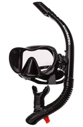 Scubapro 048336369404 Trinidad Single Tempered Glass Lens Frameless Scuba Snorkeling Mask Snorkel S