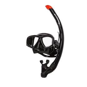 24.315.100 Scubapro Ecco Mask With Snorkel - Black Snorkeling Set