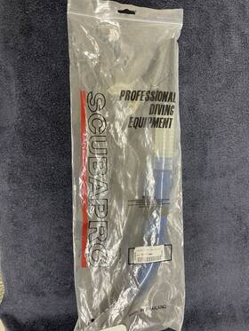 26.711.200 Scubapro Phoenix Flex Dry Blue Snorkel