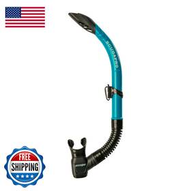 Scubapro B0d4jwgzxr Escape Semi-dry Snorkel Purge Valve And Splashguard Barrel-top Design