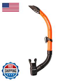 Scubapro B0d4jwp62d Escape Semi-dry Snorkel Purge Valve And Splashguard Barrel-top Design