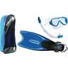 Se102032 Cressi Palau Long Fin Snorkeling Set With Bag 843607026314