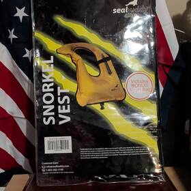 Seabuddy Asnkv-1 Snorkel Vest With Bonus Mesh Bag Model Mpn