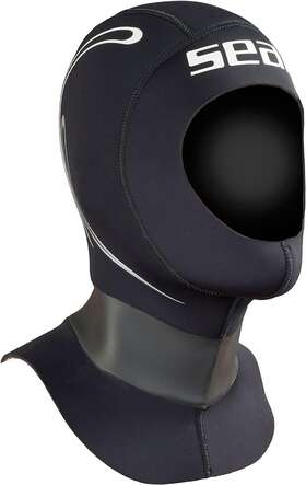 0260002064030a Seac Mens Ultraflex 5 Mm Thick Tekno Hood Large