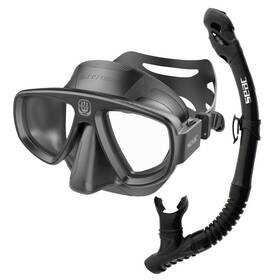0890100520000a Seac Set Bis Extreme Dry Scuba Diving And Snorkel With Top System Purge V