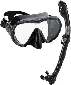 P.68900 Seac Frameless Snorkel Set For Men And Women Comfortable Adjustable