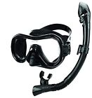 Seac Set Giglio Dry Valve Snorkeling With Underwater Mask And Snorkel