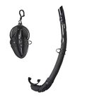 Seac Turtle Adult Scuba Spearfishing Freediving And Snorkeling Snorkel S Bl