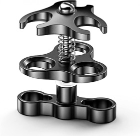 Seafrogs Diving Essential Accessory Ball Arm Clamp Three Cut Out