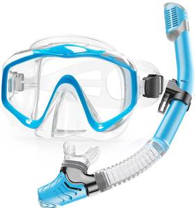 Sn6012 Seatheway M62013 Adultdry Snorkel Setsnorkeling Gear For Adultspanoramic Wide View Swim Masksnork