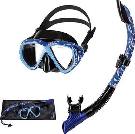 Seavenger 744110649741 Hanalei Snorkel And Anti-fog Mask Set