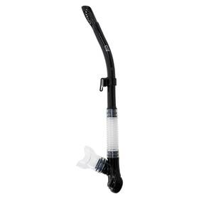Sn054bk Sherwood Scuba Cai Black Semi-dry Snorkel